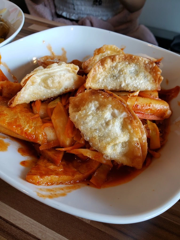 Signature Shallot Chicken - Korean fried chicken with teriyaki sauce at Yum Yum BBQ Chicken NE, Calgary